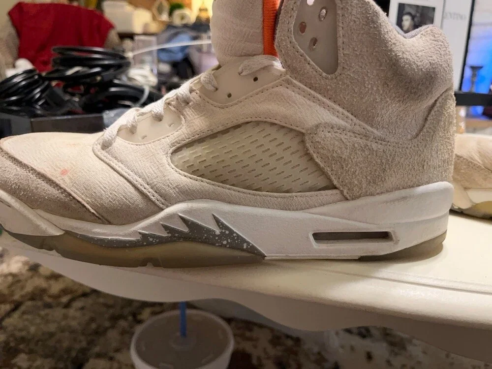 Nike Air Jordan 5 Retro SE Craft Light Orewood Brown Mens Size 10.5 FD9222-180